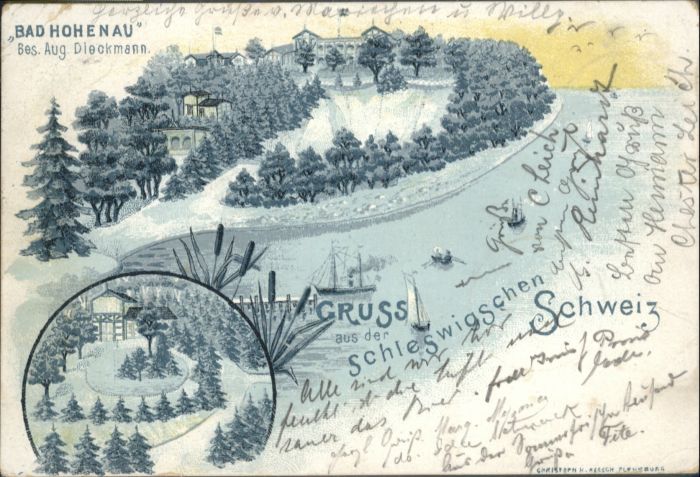 Langballig [Stempelabschlag]n Bad Hohenau