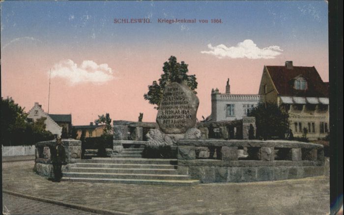 Schleswig Holstein Schleswig Kriegsdenkmal 1864