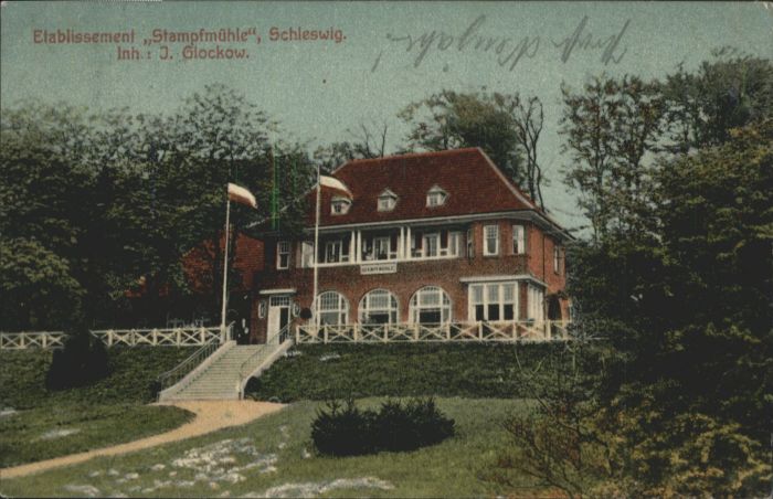 Schleswig Holstein Schleswig Etablissement Stampfmühle