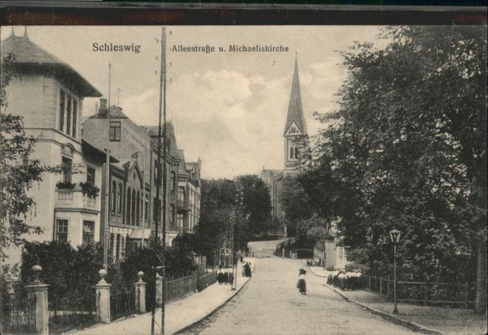 Schleswig Holstein Schleswig Alleestrasse Michaeliskirche