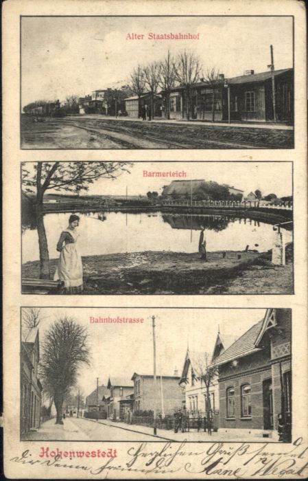Hohenwestedt Staatsbahnhof Barmerteich Bahnhofstrass