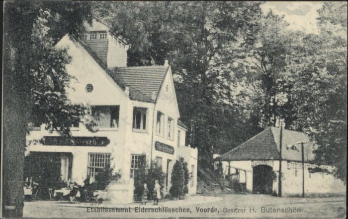 Voorde Flintbek Voorde Etablissement Eiderschlösschen