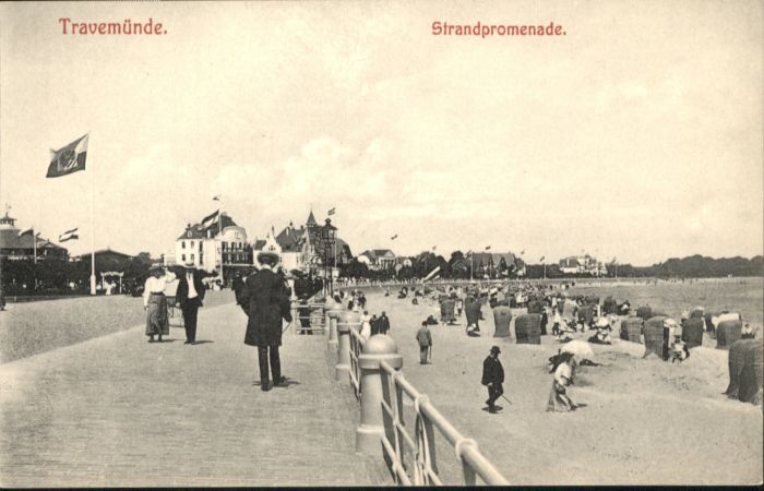 Travemuende Ostseebad Travemünde Strandpromenade