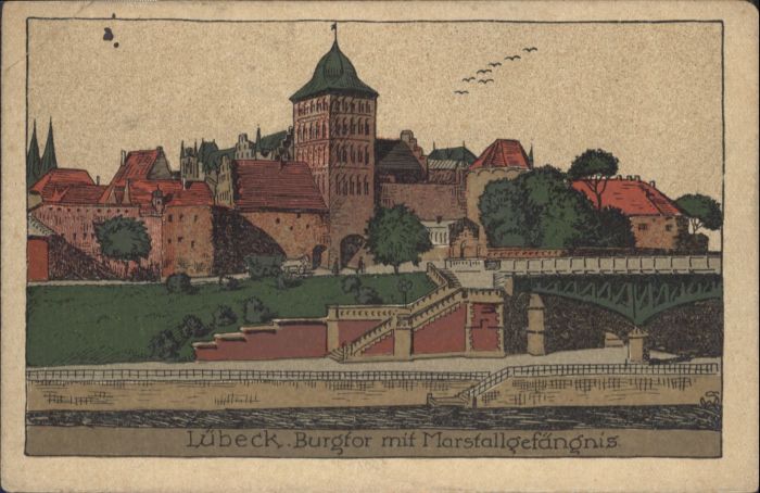 Luebeck arstallgefängnis Burgtor *