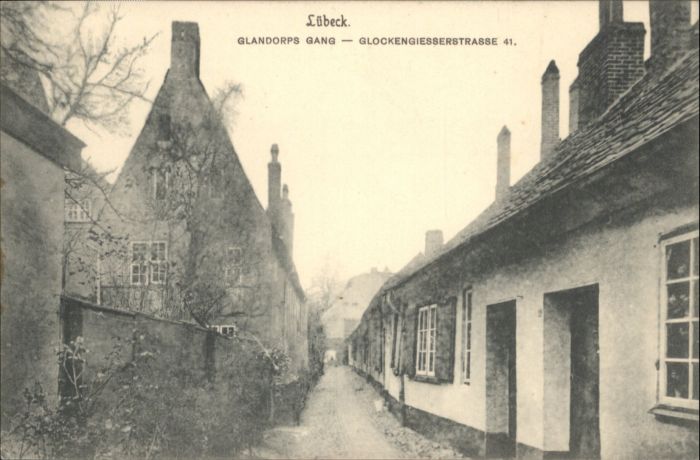 Luebeck landorps Gang Glockengiesserstrasse 41