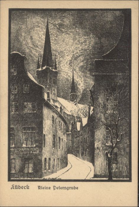 LueBECK  CITY leine Petersgrube