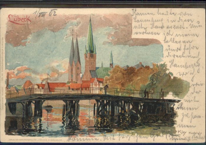 Luebeck ünstler Kley x