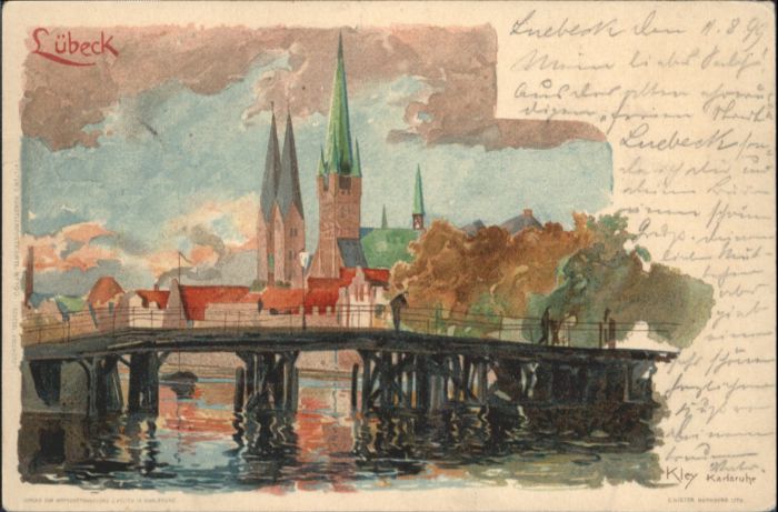 Luebeck ünstler Kley x