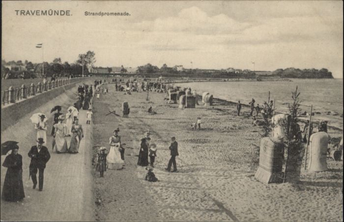 Travemuende Ostseebad Travemünde Strandpromenade