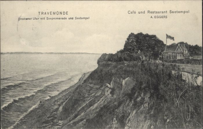 Travemuende Ostseebad Travemünde Brodtener Ufer Seetempel Caf