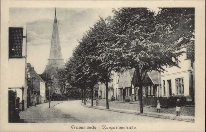 Travemuende Ostseebad Travemünde Kurgartenstrasse