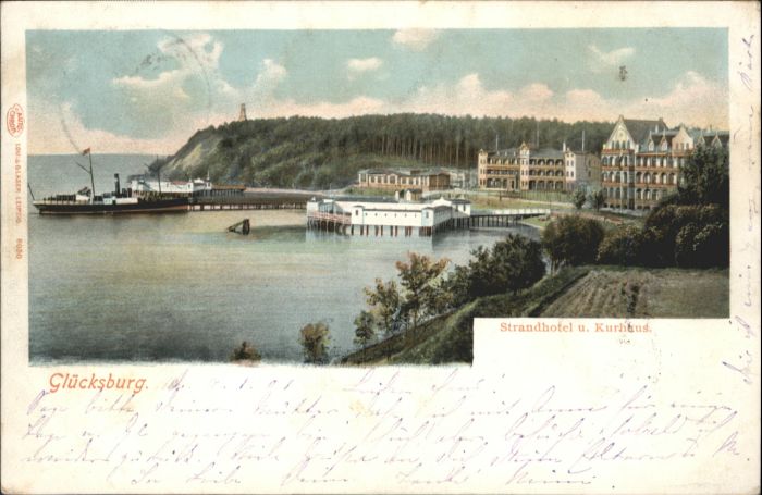 Gluecksburg Ostseebad Glücksburg_Ostsee Strandhotel Kurhaus