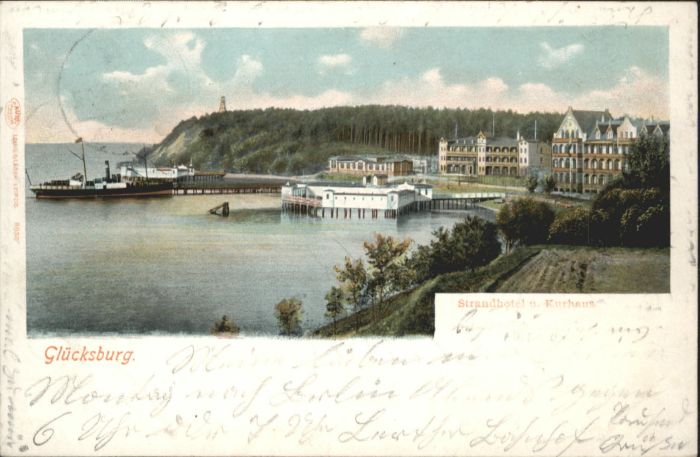 Gluecksburg Ostseebad Glücksburg_Ostsee Strandhotel Kurhaus