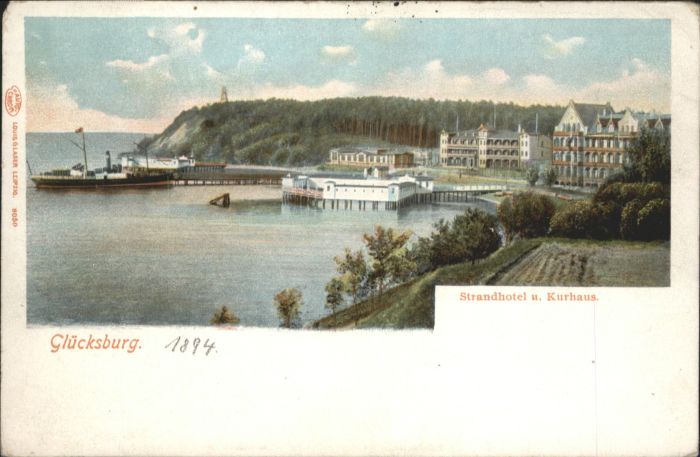 Gluecksburg Ostseebad Glücksburg_Ostsee Strandhotel Kurhaus