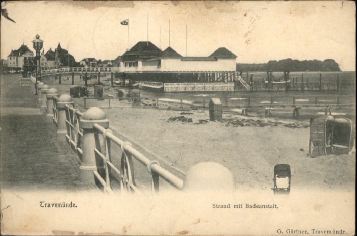 Travemuende Ostseebad Travemünde Strand Badeanstalt