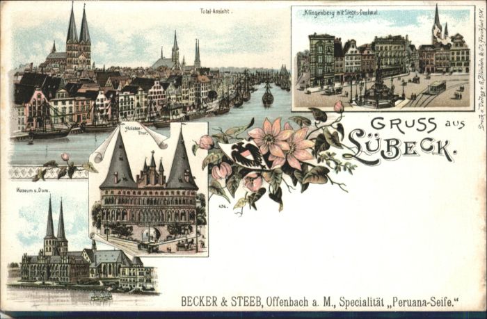 Luebeck lingenberg Denkmal Holstentor Museum Do
