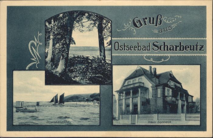 Scharbeutz Ostseebad Scharbeutz Haus Sonneck Strand