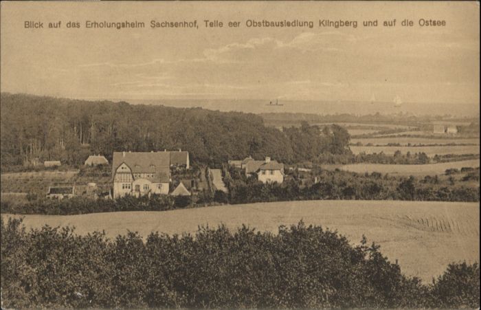 Klingberg Erholungsheim Sachsenhof Obstbausiedlun