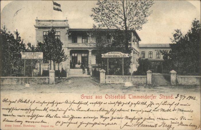 Timmendorfer Strand Restaurant Cafe Hüttmann