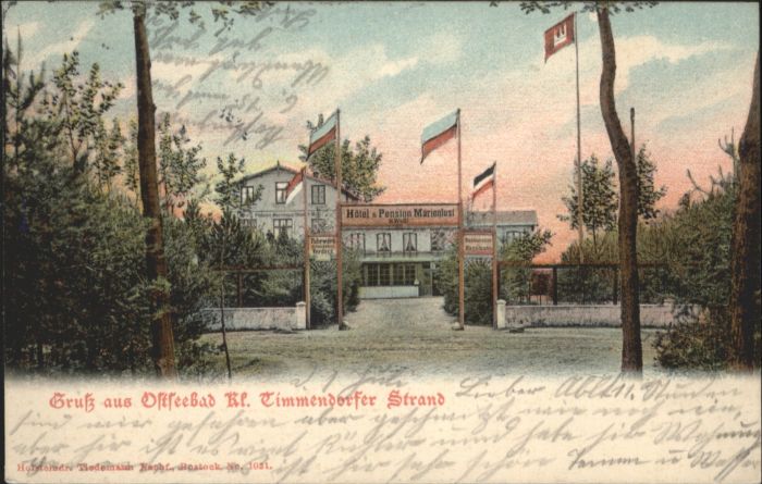 Timmendorfer Strand Hotel Pension Marienlust