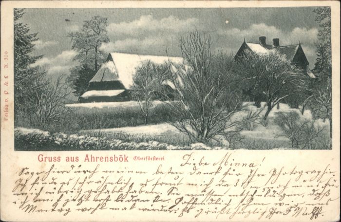 Ahrensboek Ostholstein Ahrensbök Försterei x