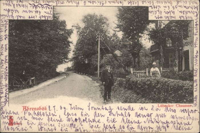 Ahrensboek Ostholstein Ahrensbök Lübecker Chaussee x