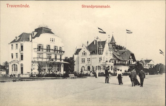 Travemuende Ostseebad Travemünde Strandpromenade