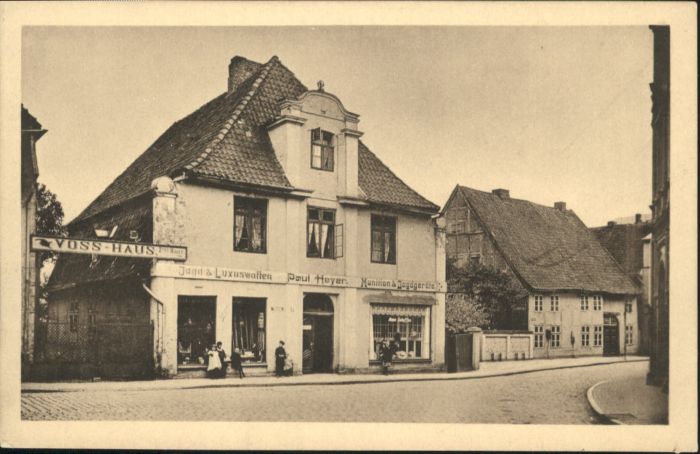 Eutin Schleswig-Holstein Sackstrasse 20 Vossplatz 2 Waffengeschaeft