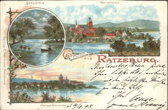 Ratzeburg See Litho