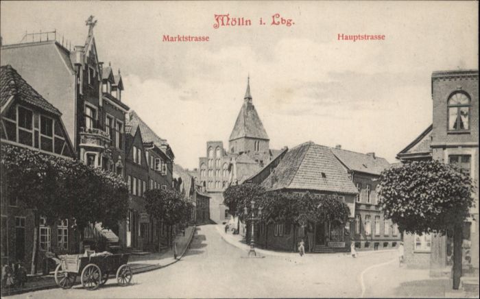 Moelln Lauenburg auptstrasse Marktstrasse