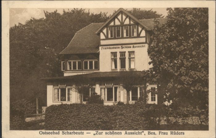 Scharbeutz Ostseebad Scharbeutz Fremdenheim Schöne Aussicht