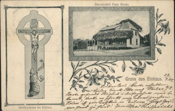 Einhaus Ratzeburg Ansveruskreuz Gastwirtschaft Franz Stoo