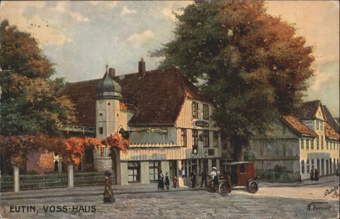 Eutin Künstler N. Beraud Voss-Haus