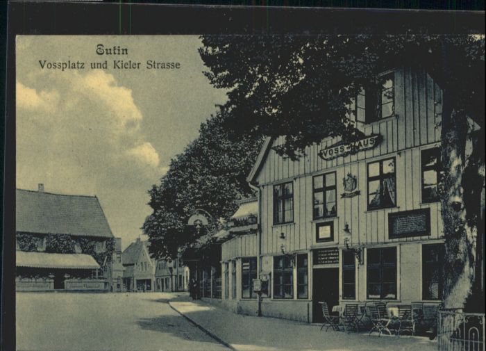 Eutin Schleswig-Holstein Kieler Strasse Vossplatz Voss-Haus