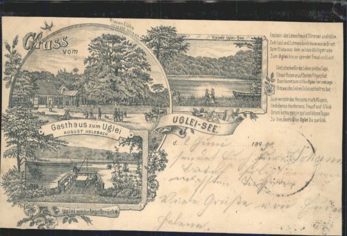 Eutin Uglei-See Gasthaus zum Uglei Angelbrück