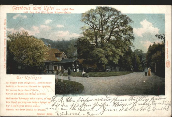 Malente-Gremsmuehlen asthaus zum Uglei Uglei-See