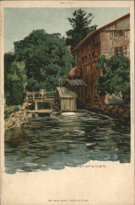 Malente-Gremsmuehlen ünstler C. Biese *