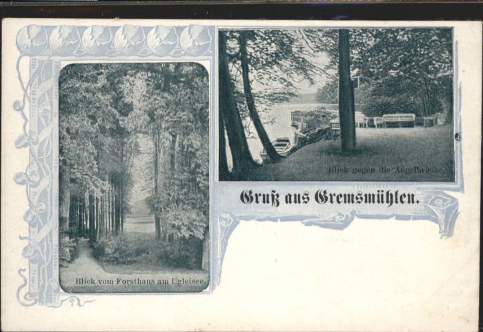 Malente-Gremsmuehlen gleisee Angelbrücke *