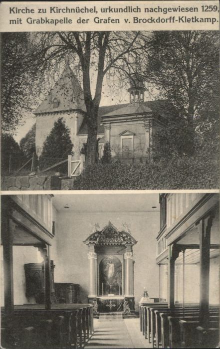 Kirchnuechel irche Grabkapelle Graf von Brockdorff-K
