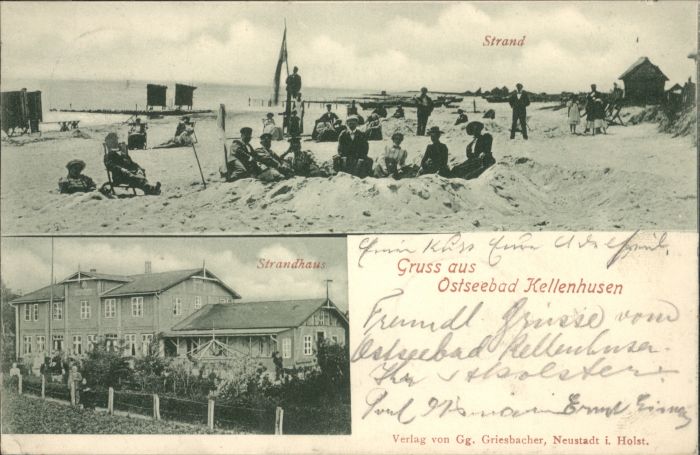 Kellenhusen Ostseebad Kellenhusen_Ostsee Strandhaus Strand