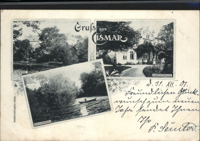 Cismar Kloster Wallgraben Henriettenhof