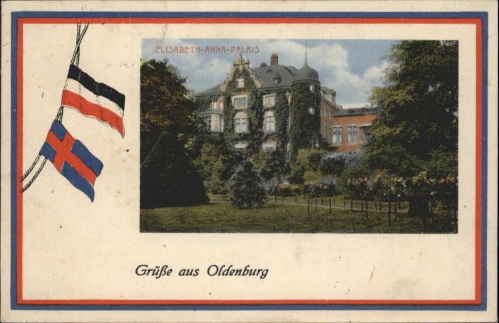 Oldenburg Niedersachsen Oldenburg_Oldenburg Fahne Elisabeth-Ann