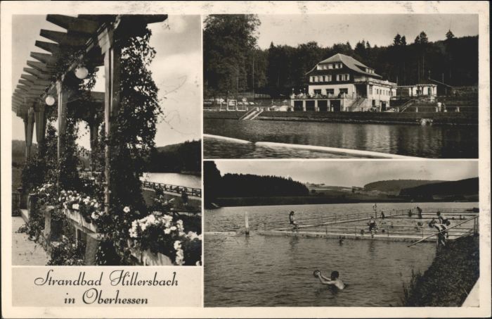 Hirzenhain Wetteraukreis Hirzenhain Strandbad Hillersbach