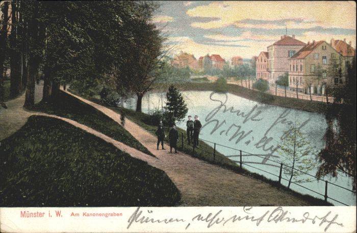 Muenster Westfalen Münster Am Kanonengraben