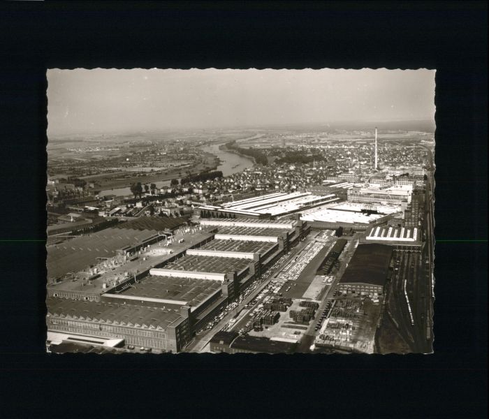 Ruesselsheim Main Ruesselsheim Fliegeraufnahme