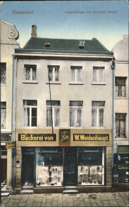 Duesseldorf eburtshaus Heinrich Heine