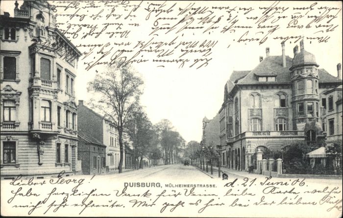 Duisburg Ruhr Duisburg Mülheimerstrasse