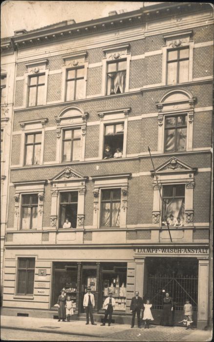 Duesseldorf Stempelabschlag] Dampf-Wasch-Anstalt