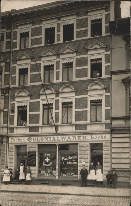 Duesseldorf Stempelabschlag] Kolonialwaren