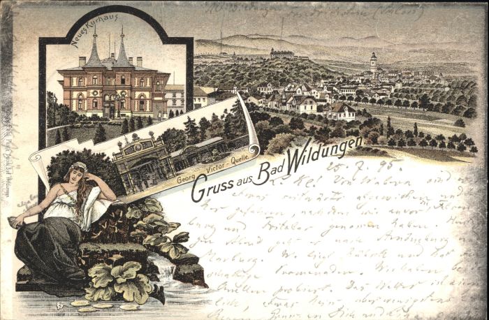 Bad Wildungen Kurhaus Georg Victor-Quelle